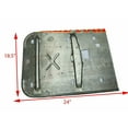 thumbnail image 3 of New Vespa Steel Floor Repair Foot Board Floor PX LML T5 Model, 3 of 5