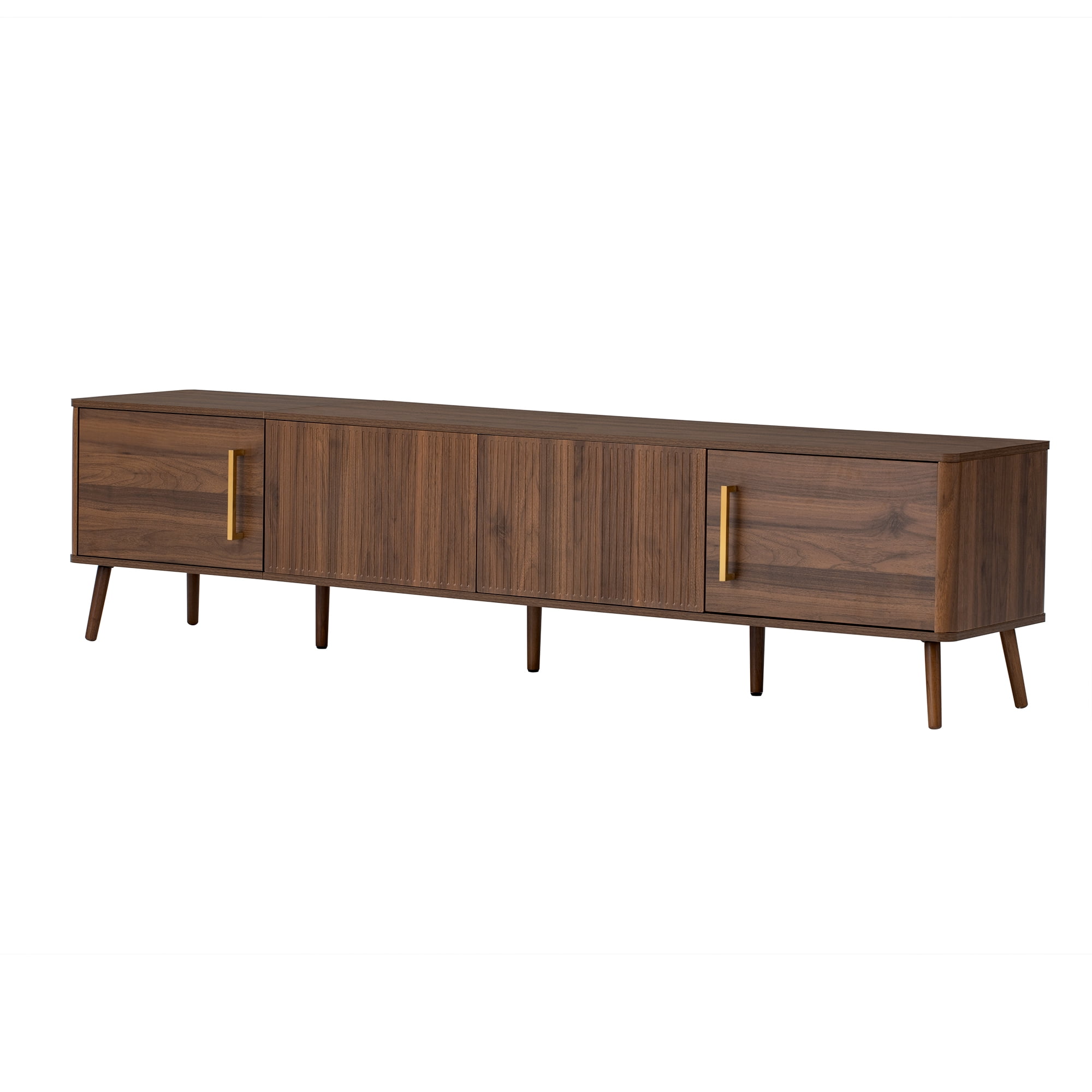 Homy Casa TV Stand Console Table, Modern Media Center with Storage for Living Room