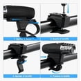 thumbnail image 3 of Luces Delanteras y Traseras LED USB Recargable IPX5 para Bicicleta Modelo Negro, 3 of 4