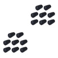 thumbnail image 3 of Eigraketly 8 Uds. Cubierta de puntas de goma resistente al desgaste para bastones de cabeza de bastones protectores tapas ligeras antideslizantes Como se muestra 2piezas, 3 of 6