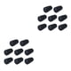 thumbnail image 4 of Eigraketly 8 Uds. Cubierta de puntas de goma resistente al desgaste para bastones de cabeza de bastones protectores tapas ligeras antideslizantes Como se muestra 2piezas, 4 of 6