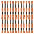 thumbnail image 1 of Unique Bargains Fil à Broder Orange, 8 m - 24 Écheveaux, 1 of 6