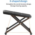 thumbnail image 5 of AODSK AS-F100 Guitar Foot Stool 6-Position Height Adjustable Foot Rest with Rubber End Caps and Non-Slip Rubber Pad for Classical Guitar 1-PCS, 5 of 6