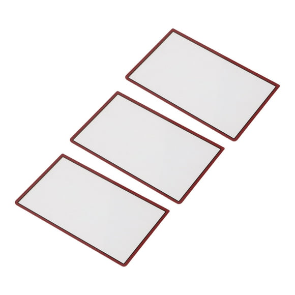 3Pcs Replacement Top Upper Screen Suitable for New 3DS XL, Resin Upper Top Screen Display Repair Parts