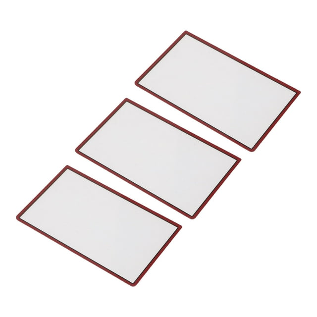 3Pcs Replacement Top Upper Screen Suitable for New 3DS XL, Resin Upper Top Screen Display Repair Parts