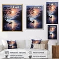 thumbnail image 4 of Designart "Lake Silent Waters Painting I" Cottage Wall Art Print, 4 of 5