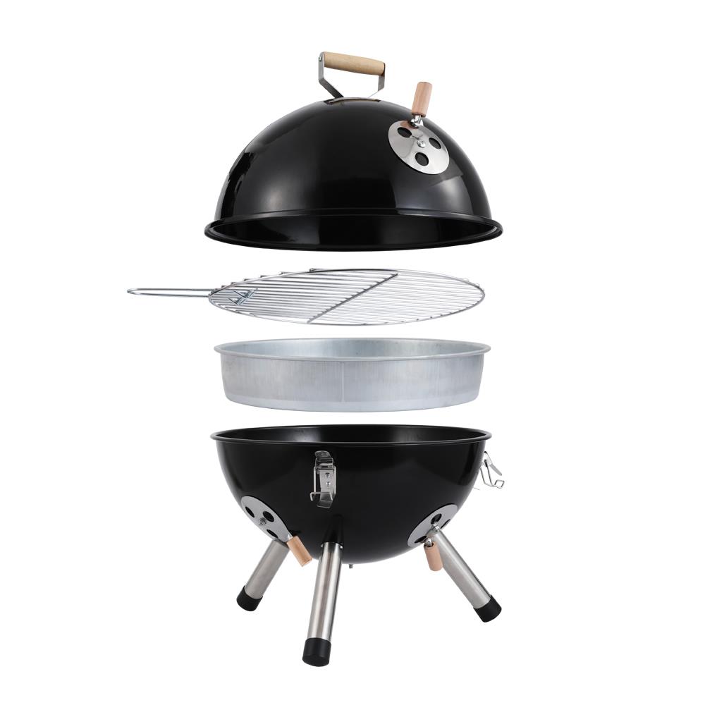 Stainless Steel BBQ Charcoal Grill, Convenient And Sanitary Spherical