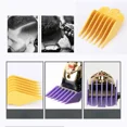 thumbnail image 6 of 8PCS/Set Multi-color Guide Limit Comb Trimmer Kit Hair Trimmer Clipper Comb Guard Attachment 3-25mm Universal Hair Salon Tool, 6 of 6