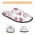 thumbnail image 3 of Slippers for Women, funny garlic cloves Print Womens Slippers Fuzzy Winter House Shoes, Soft Anti-Skid Slippers Indoor and Outdoor, 3 of 5