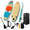 Vigorous Wood, variant on Inflatable Stand Up Paddle Board for Adults, Wide Design with Vigorous Wood Finish, All-in-One Kit