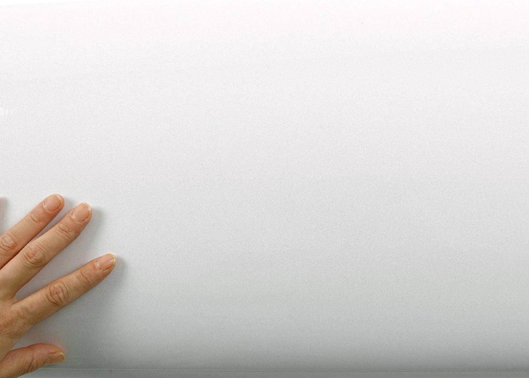 ROSEROSA Peel and Stick PVC Solid Self-Adhesive Wallpaper Covering Counter Top Shelf Liner High Glossy Pearl 2.00 Feet(W) X 6.56 Feet(L)