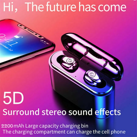 Bluetooth 5.0 Headset TWS Wireless Earphones Mini Earbuds Stereo Headphones