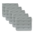 thumbnail image 1 of Extensores de tirantes de sujetador elásticos de 3 ganchos y 3 filas, ganchos de hebilla para banda de sujetador para mujeres, gris 5, 1 of 5
