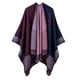 thumbnail image 1 of Poncho de la bufanda de las mujeres Cardigan a rayas Vintage Warm Cape Shawl bufandas largas Pa Abanopi Poncho, 1 of 2