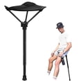 thumbnail image 5 of Folding Tripod Stool Portable Seat Telescopic Stool Retractable Outdoor Fishing Chair, 5 of 5
