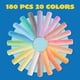 thumbnail image 2 of Juego de tizas lavables para aceras JOYIN, 180 unidades, en 20 colores, 2 of 8