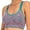 Peacock Blue, variant on Women's Sports Bra, Wireless Post Surgery Bra Active Yoga Sports Bra For Fitness Workout Running