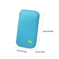 thumbnail image 5 of Travel Document Organizer Secure Multi Pocket Passport Case For Business Trip, 5 of 20