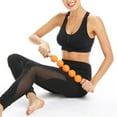 thumbnail image 3 of Cheers.US 5 Rotating Balls Restore Pressure Point Muscle Roller Massage Stick, 3 of 7