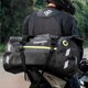thumbnail image 3 of SULAITE Bolsa de cola de motocicleta impermeable para equipaje de asiento trasero de nailon de gran capacidad Likrtyny Accesorios para autos y motos, 3 of 8
