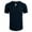 Blue, variant on EGNMCR Short Sleeve Shirts for Men Summer Casual T-shirt, Men's Plus Size Shirts Solid Color Short Sleeve T-Shirts Button-Up Shirts,