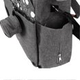 thumbnail image 3 of Diaper Bag Large Size Multi Pockets Gray Portable Diaper Tote with Pacifier Bag Strap for Parents Outdoor Travelling, 3 of 4