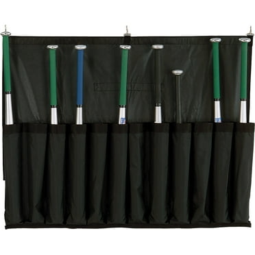 ChampionSportsHeavyDutyNylonReinforcedBatCaddywithHangingHooks-Holds12bats