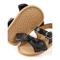 thumbnail image 5 of HOTWINTER Girls Anti-Slip PU Leather Sandal Dress Bowknot Shoe for Toddler/Little Kid Party School Shoe, 5 of 7