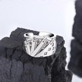 thumbnail image 5 of Anillo retro vintage de acero inoxidable para juegos de póker, casino, cóctel, fiesta, motero, graduación, oficina, aniversario, 5 of 5