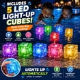thumbnail image 4 of 35 Pcs Glow Pool Diving Toys w/ LED Cubes & Goggles – Fun Summer Swim Learning for Kids, 4 of 15