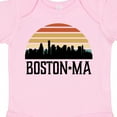 thumbnail image 4 of Inktastic Boston Massachusetts Skyline Sunset Boys or Girls Baby Bodysuit, 4 of 5