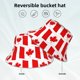 thumbnail image 2 of Fotbe Canada Sombrero Tipo Pescador con Estampado – Sombrero de Sol de Algodón de Moda para Playa, Golf, Pesca, 2 of 6