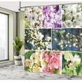 thumbnail image 5 of Ambesonne Tree Shower Curtain, Spring Scenery Collage, 69"Wx84"L, Multicolor, 5 of 5