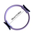 thumbnail image 2 of 14 Inch Yoga Ring Fitness With Padded Handles For Arm Leg Core Strength Training Home Gym Exercise, 2 of 6