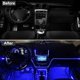 thumbnail image 5 of Tira de luces LED para interior de coche, 3M, USB, luces estroboscópicas brillantes de neón, kits de iluminación ambiental para decoraciones de coche (azul), 5 of 5
