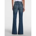 thumbnail image 3 of Scenario Women's High Rise Flare Denim Jeans, Sizes 0-20, 3 of 6