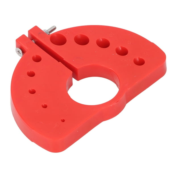 Herramienta De Molienda Versátil De Broca De Perforación De Molinillo De ángulo 3-12 Mm De 10 Orificios De Plástico ABS Portátil Compacto Portable Para HSS Carbide Gwists