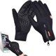 thumbnail image 2 of Guantes de invierno Pantalla táctil Guantes cálidos Clima frío A prueba de viento Ciclismo Conducir Montar en bicicleta Telededos Guantes térmicos Gel de silicona antideslizante Mitones de dedo comple, 2 of 5