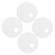 thumbnail image 3 of 2 Pair Universal Toilet Bolt Covers White Plastic Decorative Caps For Toilet Seat Installation Accessories And Bathroom Fixture Hardware Parts, 3 of 4
