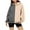 Gray-sweatshirt for women, variant on Dazajoo Womens Color Block Sweatshirts Long Sleeve Oversized Hoodies with Pocket Lightweight Workout Athletic Pullover Tops Fall Fashion Outfits,Black,L