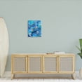 thumbnail image 2 of Koi Fish Ripples Pond Lilies Animals & Insects Painting Gallery Wrapped Canvas Print Wall Art, 2 of 7