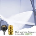 thumbnail image 4 of Pressure Washer Adapter Sets M22 14mm to 1/4 Quick Connect Fittings, 4 of 10