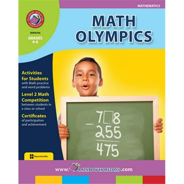 Rainbow Horizons A160 Jeux Olympiques de Mathématiques - 4e à 6e Année