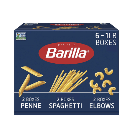 Barilla Pasta Variety Pack 1 lb., 6 pk.