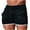 Black, variant on HBYJLZYG Board Shorts For Men, Summer Solid Breathable Quick Dry Swim Trunks Athletics Drawstring Elastic Waist Beach Shorts