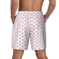 thumbnail image 2 of Lsque Mens Swim Trunks Pink Paw Pattern - Bathing Suit Compression Liner - Beach Swim Shorts Swimwear - (S-3XL) - Stretch Quick Dry -Large, 2 of 9