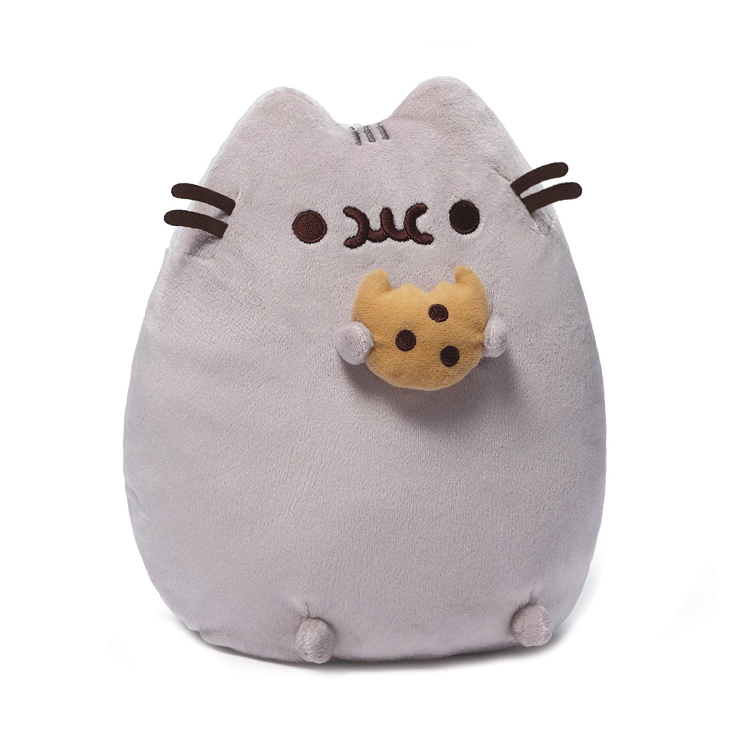 Pusheen Plush with Cookie, Upright 