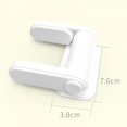 thumbnail image 3 of Toilet Paper Holder with Spring Loaded Mechanism, Space-Efficient Design Modern White for Bathroom, Easy Installation Using Suction Cups (2PCS), 3 of 4