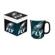 thumbnail image 1 of Taza De Cerámica NFL 400ml Evergreen Con Caja Eagles, 1 of 4