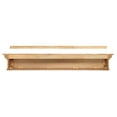 thumbnail image 4 of Pearl Mantels Savannah Transitional Premium Pine Wood Mantel Shelf, Unfinished, Paint And Stain Grade, 48"L x 9"D x 9"H, 4 of 5